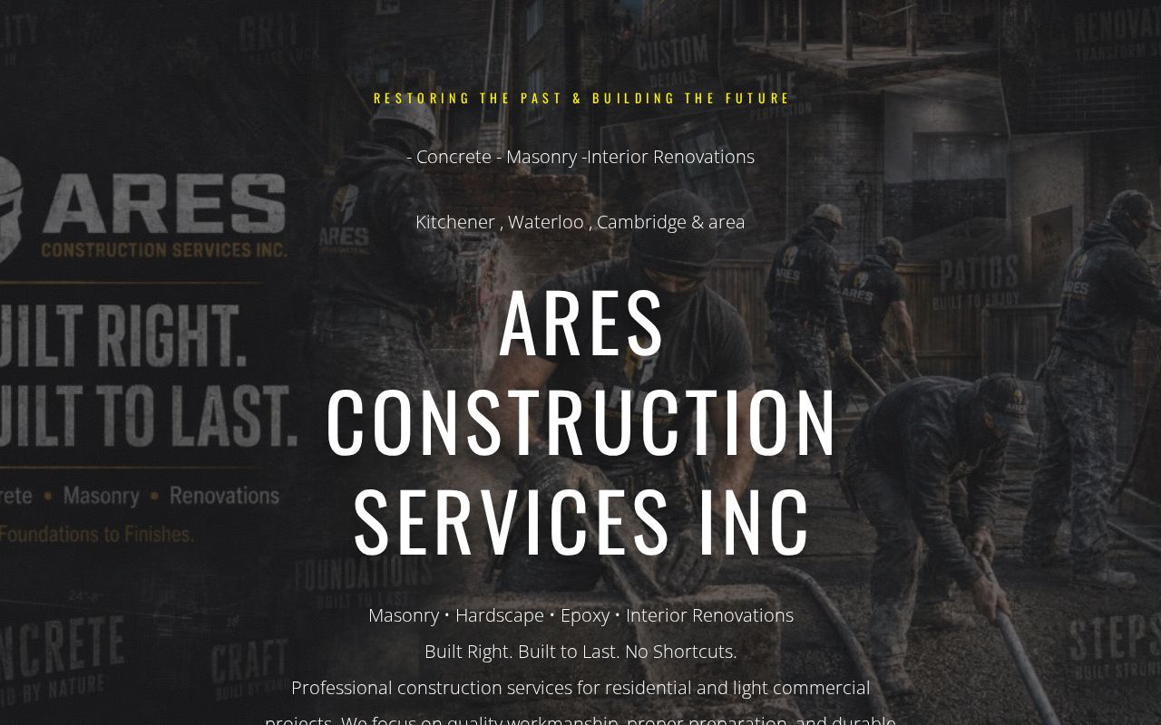 Ares Construction services Inc